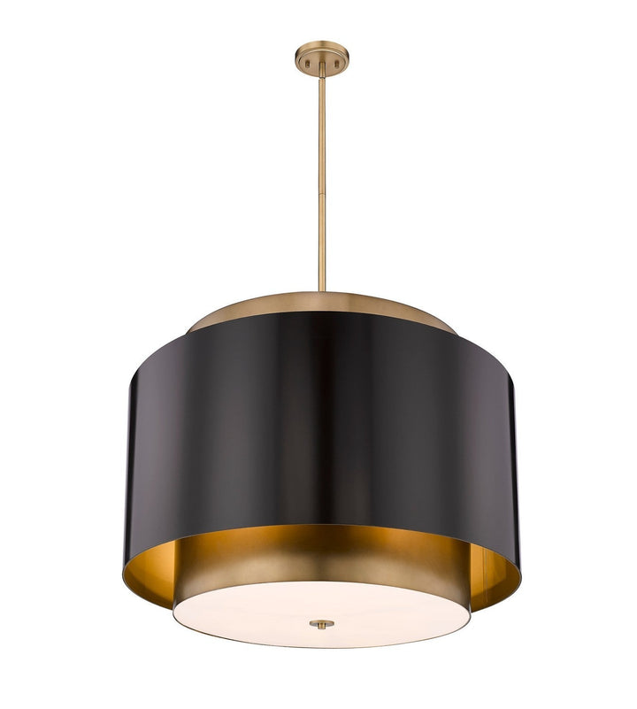 Z-Lite Harlech 739P32-BRZ-RB Pendant Light - Bronze / Rubbed Brass