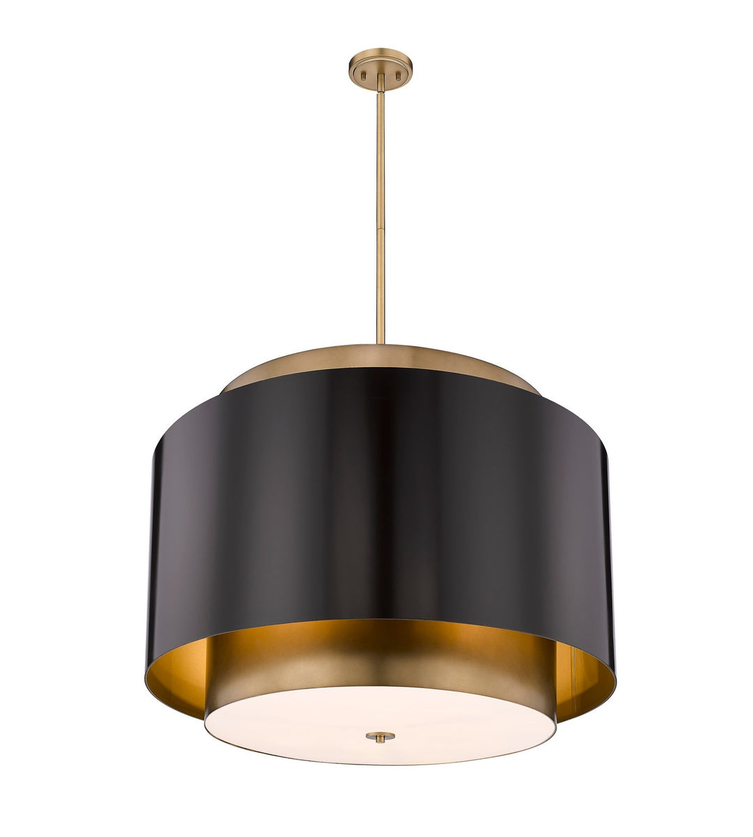 Z-Lite Harlech 739P32-BRZ-RB Pendant Light - Bronze / Rubbed Brass
