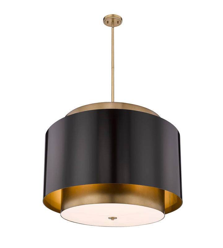 Z-Lite Harlech 739P32-BRZ-RB Pendant Light - Bronze / Rubbed Brass