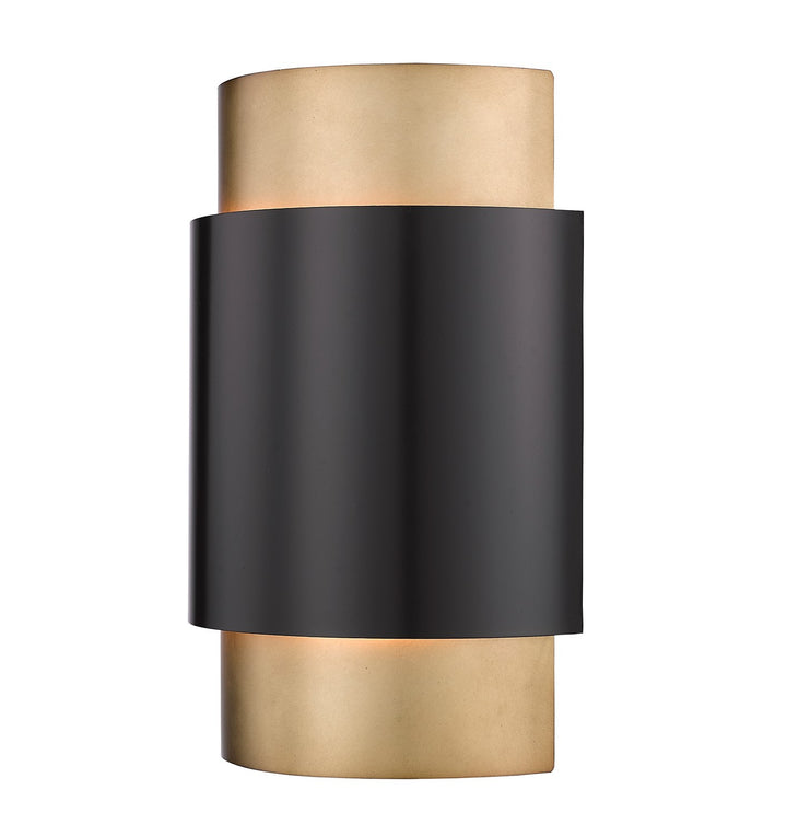 Z-Lite Harlech 739S-BRZ-RB Wall Sconce Light - Bronze / Rubbed Brass