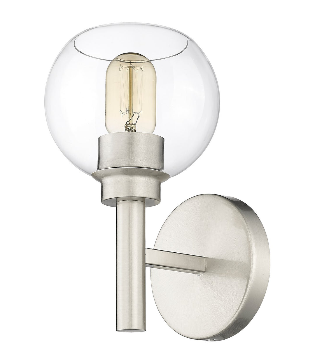 Z-Lite Sutton 7502-1S-BN Wall Sconce Light - Brushed Nickel