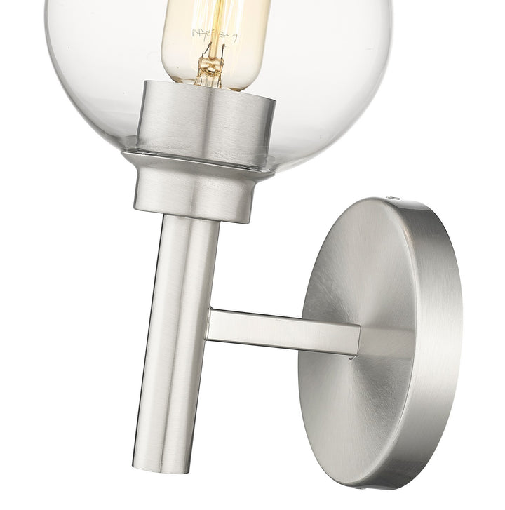 Z-Lite Sutton 7502-1S-BN Wall Sconce Light - Brushed Nickel