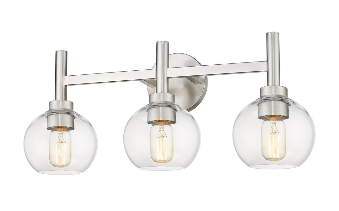 Z-Lite Sutton 7502-3V-BN Bath Vanity Light 24 in. wide - Brushed Nickel