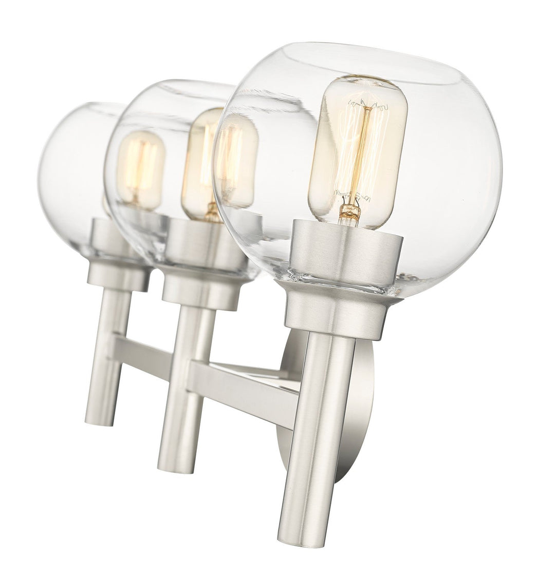 Z-Lite Sutton 7502-3V-BN Bath Vanity Light 24 in. wide - Brushed Nickel