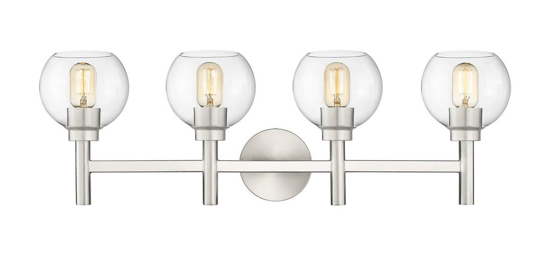 Z-Lite Sutton 7502-4V-BN Bath Vanity Light 32 in. wide - Brushed Nickel