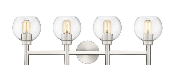 Z-Lite Sutton 7502-4V-BN Bath Vanity Light 32 in. wide - Brushed Nickel