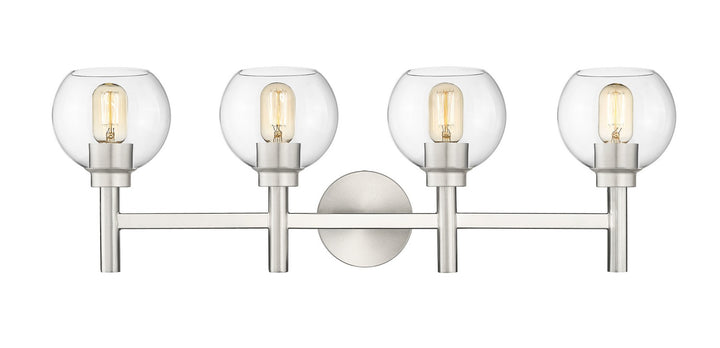 Z-Lite Sutton 7502-4V-BN Bath Vanity Light 32 in. wide - Brushed Nickel