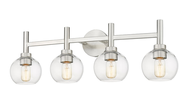 Z-Lite Sutton 7502-4V-BN Bath Vanity Light 32 in. wide - Brushed Nickel