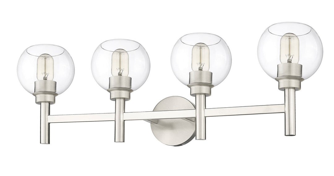 Z-Lite Sutton 7502-4V-BN Bath Vanity Light 32 in. wide - Brushed Nickel