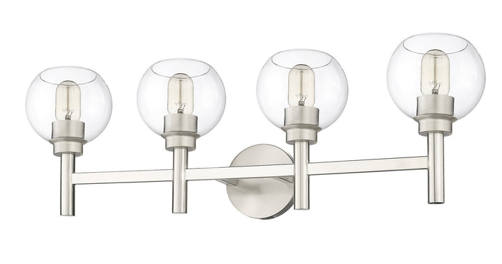 Z-Lite Sutton 7502-4V-BN Bath Vanity Light 32 in. wide - Brushed Nickel