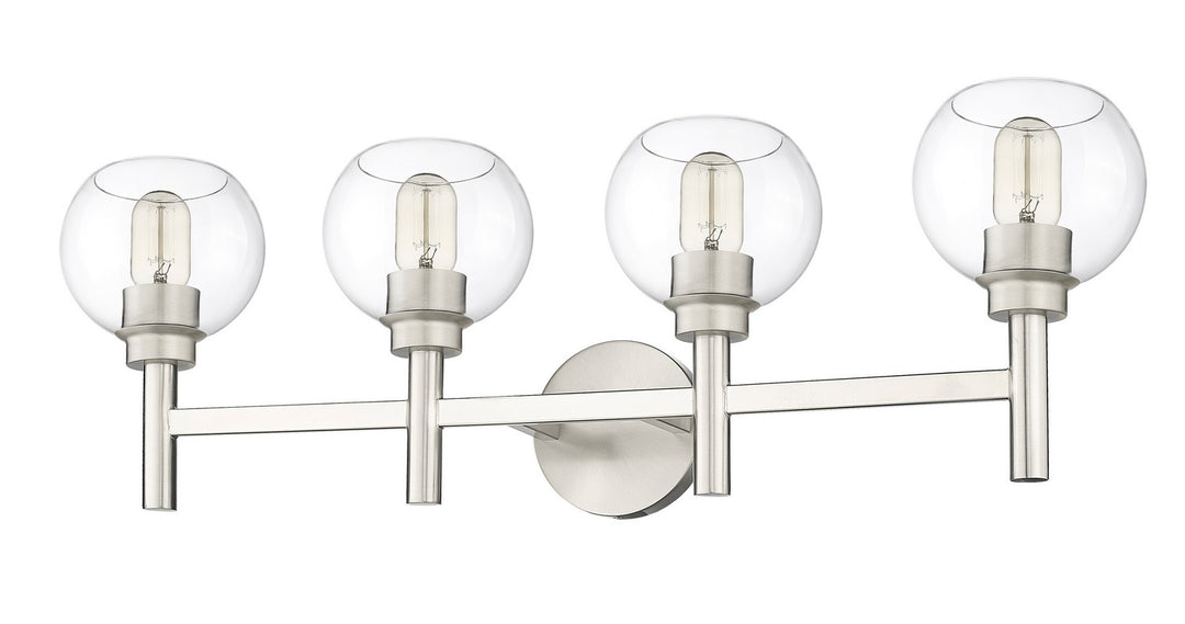 Z-Lite Sutton 7502-4V-BN Bath Vanity Light 32 in. wide - Brushed Nickel