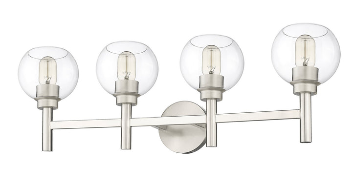 Z-Lite Sutton 7502-4V-BN Bath Vanity Light 32 in. wide - Brushed Nickel