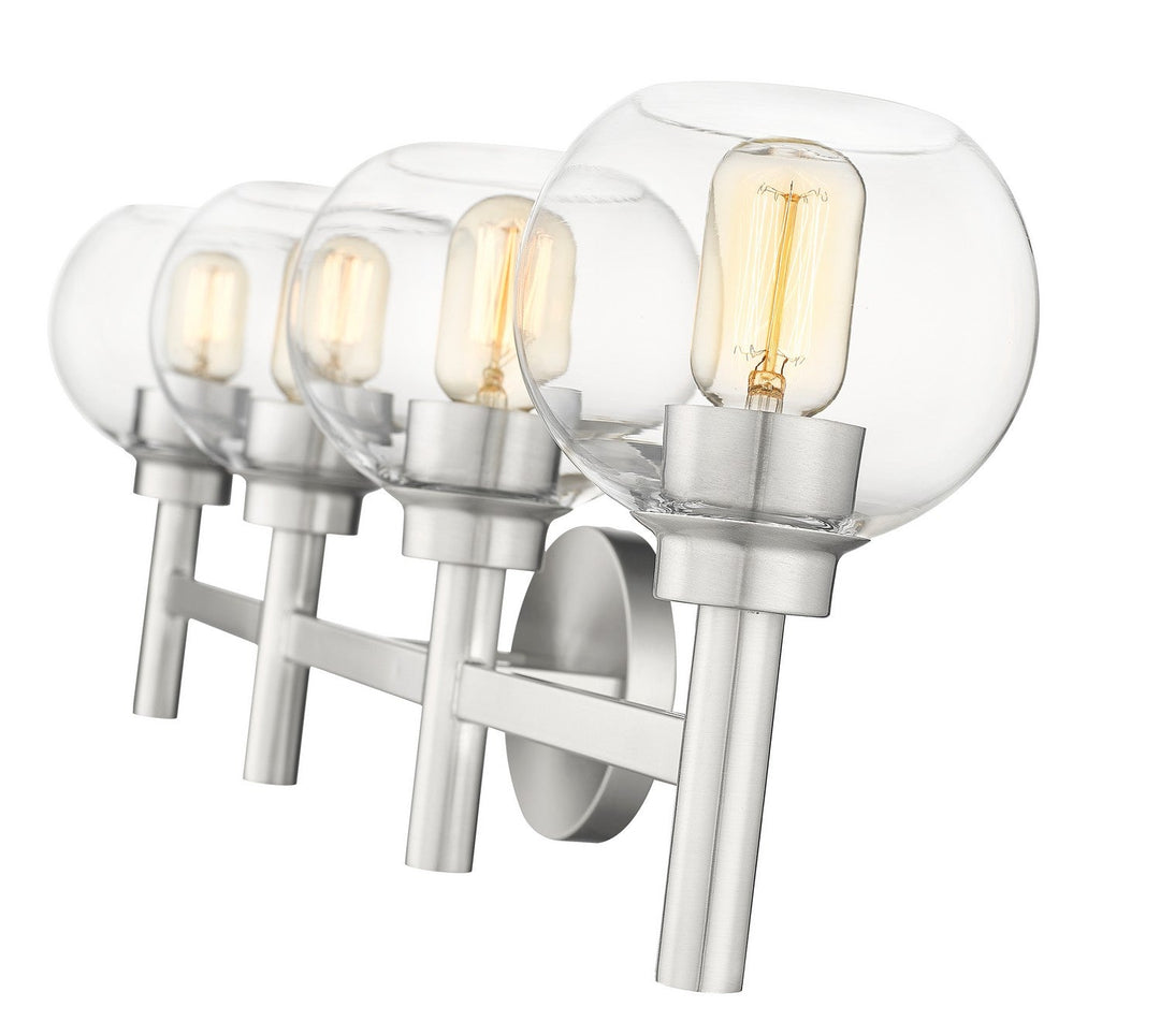 Z-Lite Sutton 7502-4V-BN Bath Vanity Light 32 in. wide - Brushed Nickel