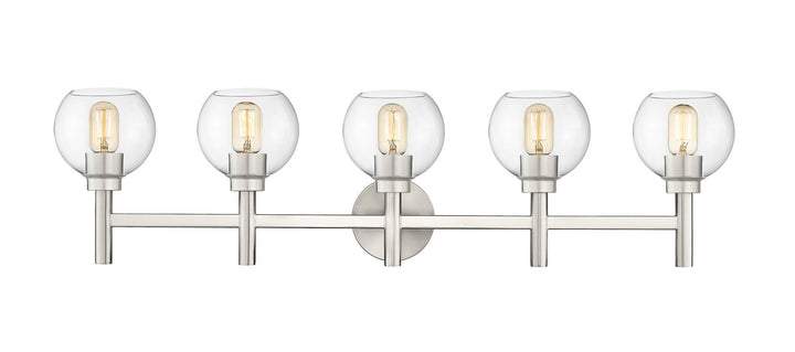 Z-Lite Sutton 7502-5V-BN Bath Vanity Light 40 in. wide - Brushed Nickel