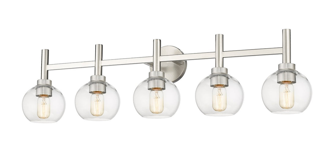 Z-Lite Sutton 7502-5V-BN Bath Vanity Light 40 in. wide - Brushed Nickel