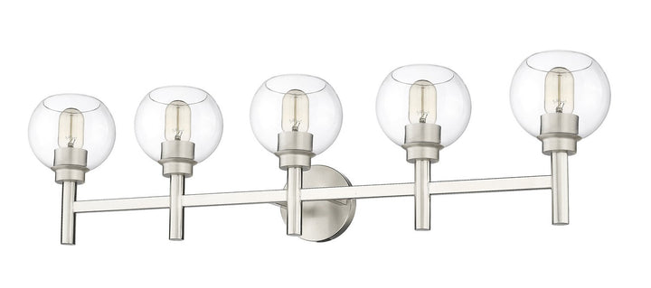 Z-Lite Sutton 7502-5V-BN Bath Vanity Light 40 in. wide - Brushed Nickel