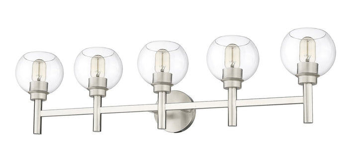 Z-Lite Sutton 7502-5V-BN Bath Vanity Light 40 in. wide - Brushed Nickel