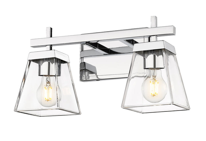 Z-Lite Lauren 819-2V-CH Bath Vanity Light 16 in. wide - Chrome