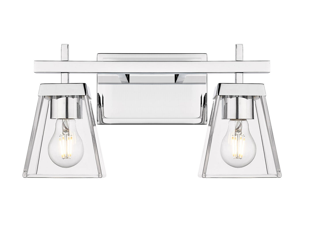 Z-Lite Lauren 819-2V-CH Bath Vanity Light 16 in. wide - Chrome