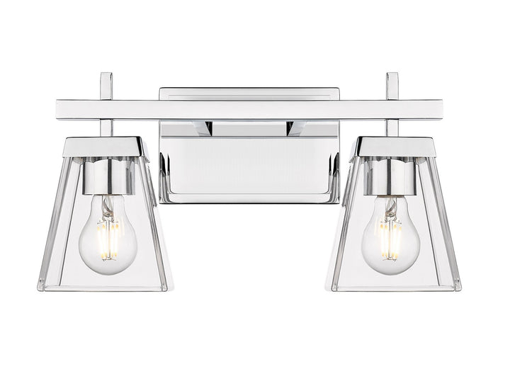 Z-Lite Lauren 819-2V-CH Bath Vanity Light 16 in. wide - Chrome