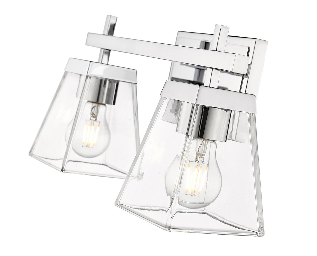 Z-Lite Lauren 819-2V-CH Bath Vanity Light 16 in. wide - Chrome