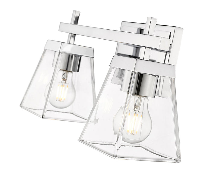 Z-Lite Lauren 819-2V-CH Bath Vanity Light 16 in. wide - Chrome