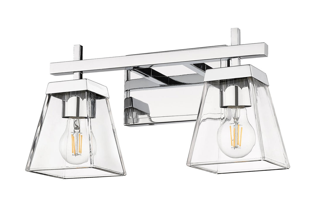 Z-Lite Lauren 819-2V-CH Bath Vanity Light 16 in. wide - Chrome