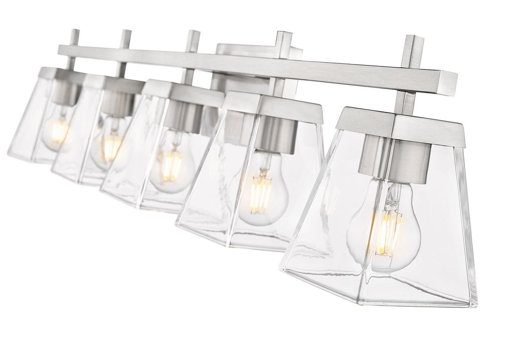 Z-Lite Lauren 819-5V-BN Bath Vanity Light 39 in. wide - Brushed Nickel