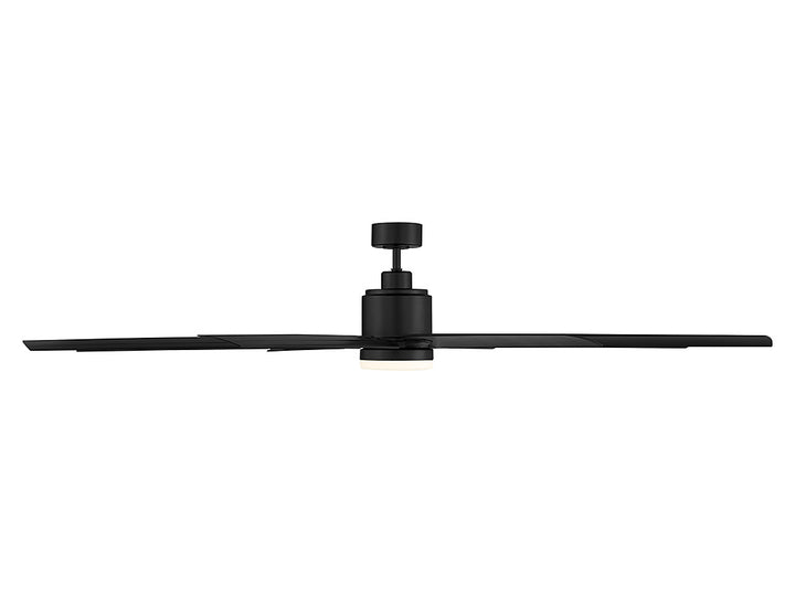 Savoy House Bluffton 72-5045-889-89 Ceiling Fan 72 - Matte Black, Matte Black/