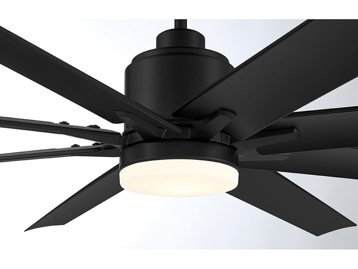 Savoy House Bluffton 72-5045-889-89 Ceiling Fan 72 - Matte Black, Matte Black/