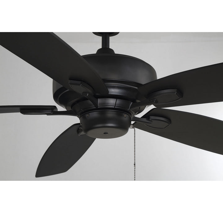 Savoy House Wind Star 52-830-589-89 Ceiling Fan 52 - Matte Black, Matte Black/