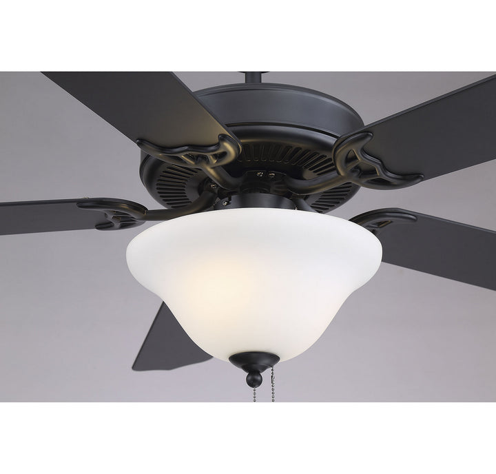Savoy House First Value 52-ECM-589-89 Ceiling Fan 52 - Matte Black, Matte Black/