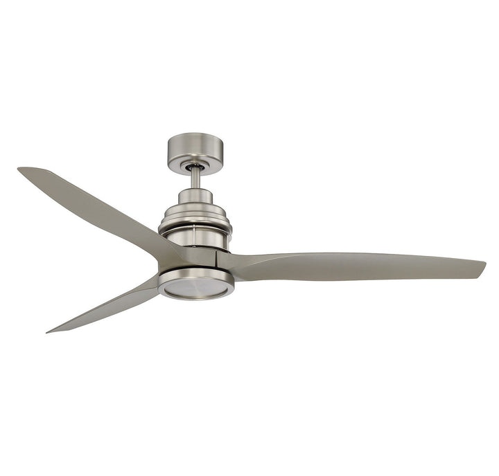 Savoy House La Salle 60-5025-3SV-SN Ceiling Fan 60 - Satin Nickel, Silver/