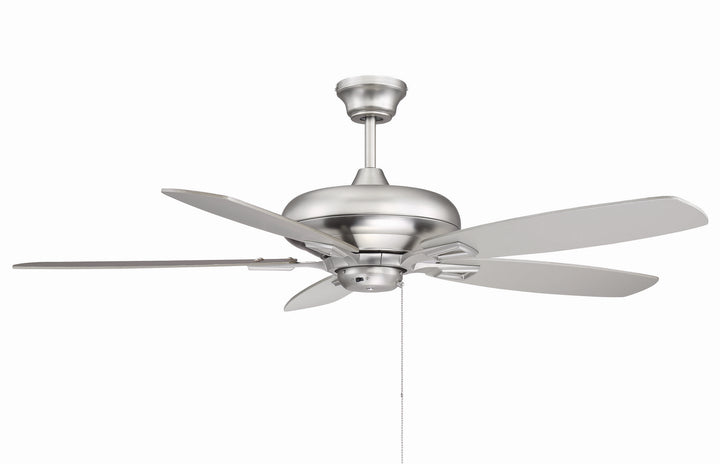 Savoy House Mystique 52-831-5RV-SN Ceiling Fan 52 - Satin Nickel, Chestnut and Silver/