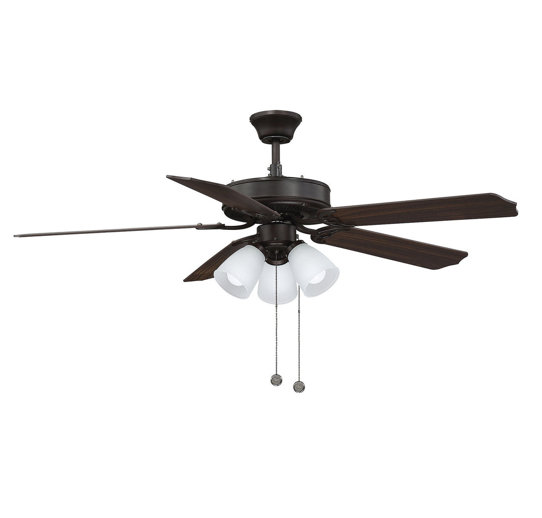 Savoy House First Value 52-EUP-5RV-13WG Ceiling Fan 52 - English Bronze, Walnut and Chestnut/