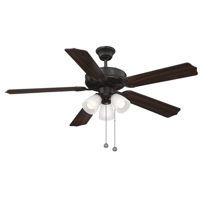 Savoy House First Value 52-EUP-5RV-13WG Ceiling Fan 52 - English Bronze, Walnut and Chestnut/