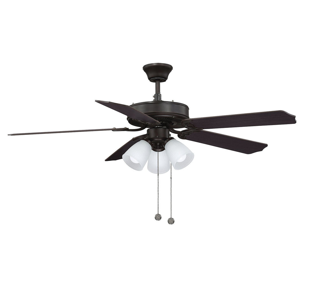 Savoy House First Value 52-EUP-5RV-13WG Ceiling Fan 52 - English Bronze, Walnut and Chestnut/