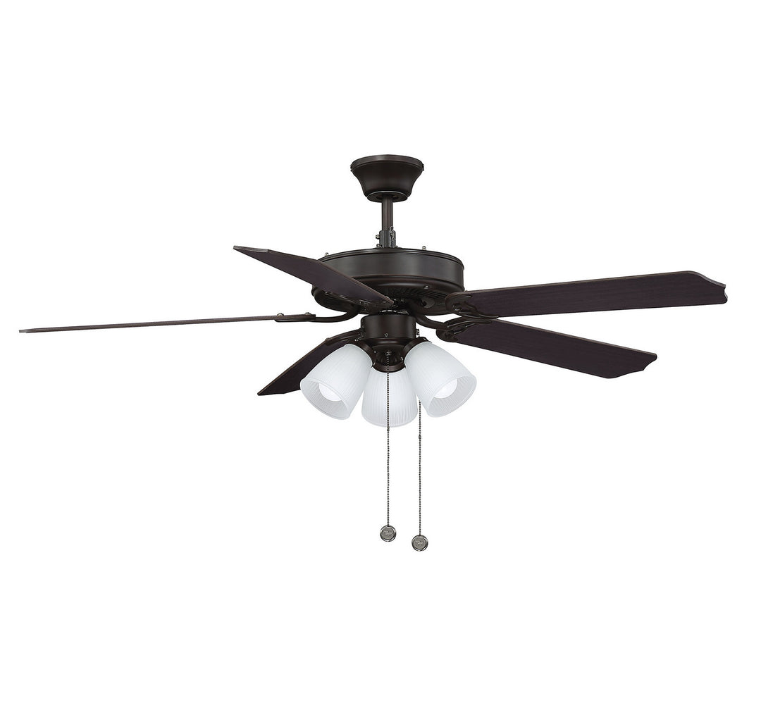 Savoy House First Value 52-EUP-5RV-13WG Ceiling Fan 52 - English Bronze, Walnut and Chestnut/