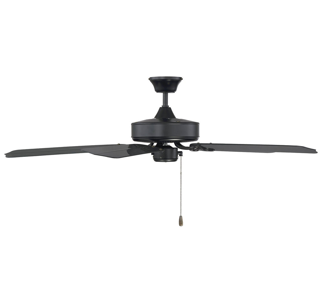 Savoy House Nomad 52-EOF-5MB-FB Ceiling Fan 52 - Flat Black, Black/