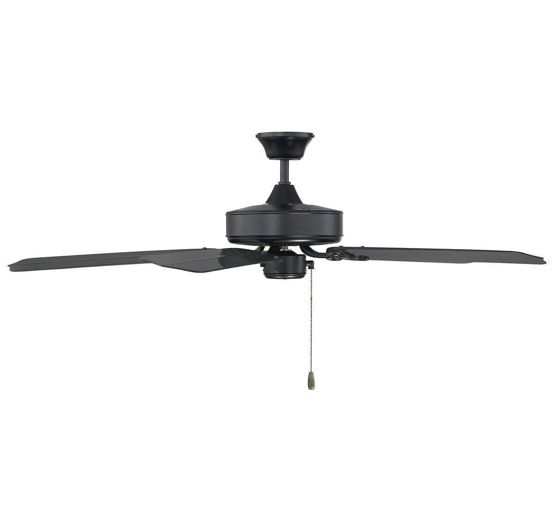 Savoy House Nomad 52-EOF-5MB-FB Ceiling Fan 52 - Flat Black, Black/