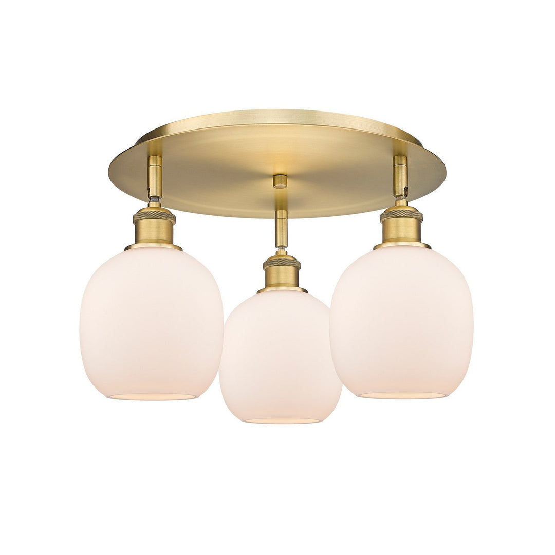 Innovations Downtown Urban 516-3C-BB-G101 Ceiling Light - Brushed Brass