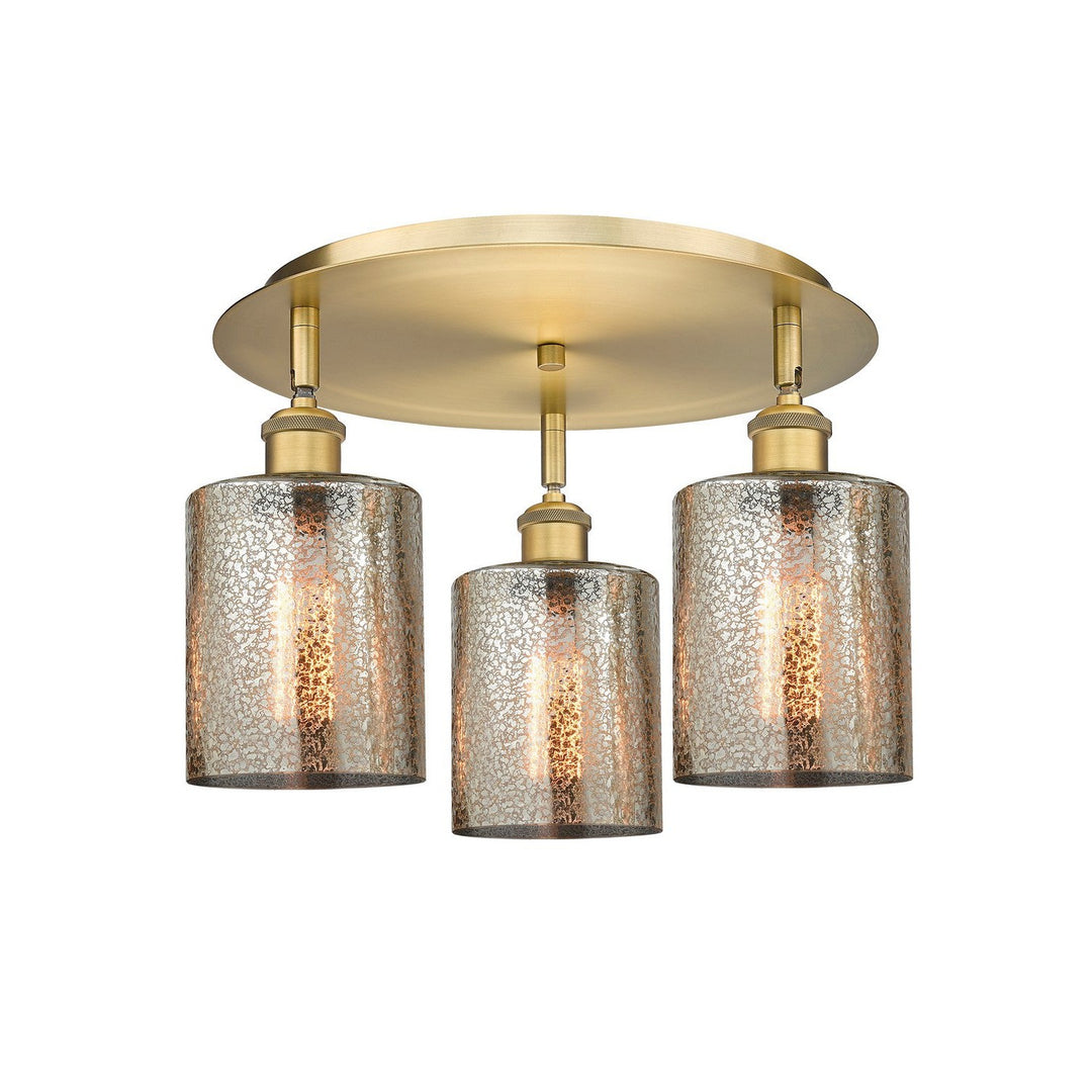 Innovations Downtown Urban 516-3C-BB-G116 Ceiling Light - Brushed Brass