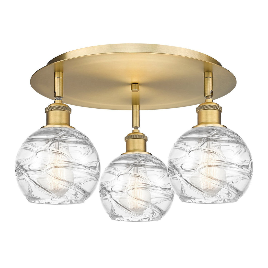 Innovations Downtown Urban 516-3C-BB-G1213-6 Ceiling Light - Brushed Brass