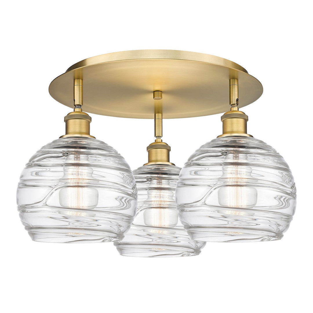 Innovations Downtown Urban 516-3C-BB-G1213-8 Ceiling Light - Brushed Brass
