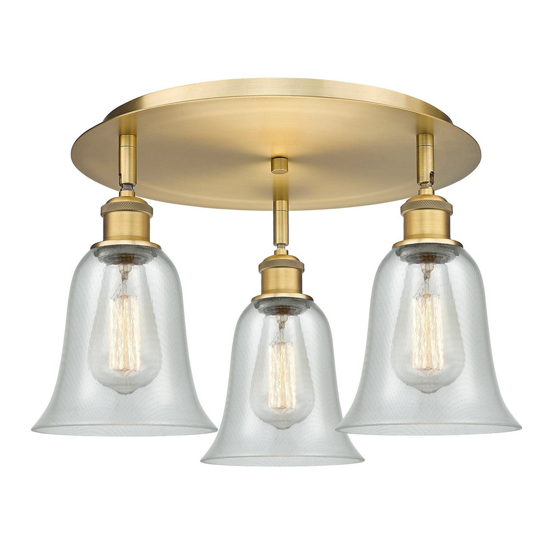 Innovations Downtown Urban 516-3C-BB-G2812 Ceiling Light - Brushed Brass