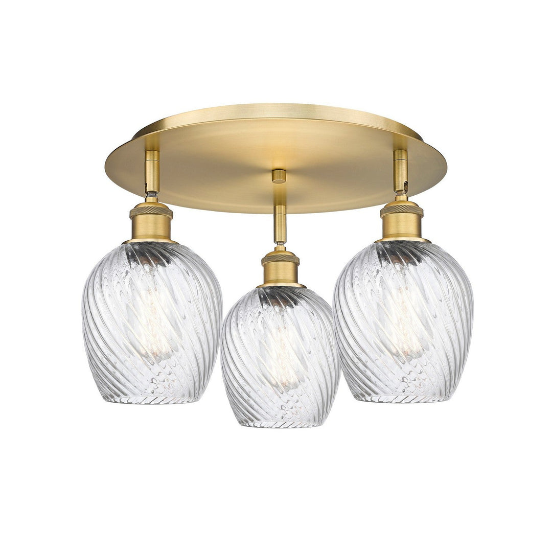 Innovations Downtown Urban 516-3C-BB-G292 Ceiling Light - Brushed Brass