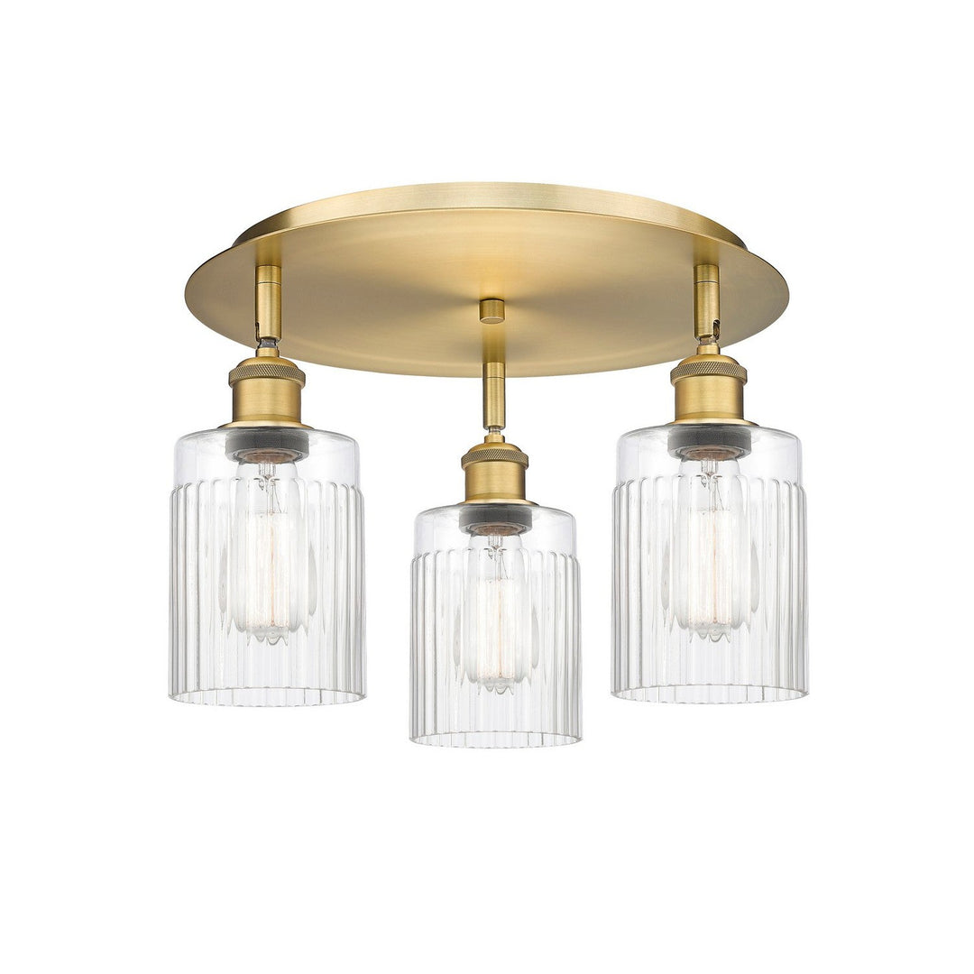 Innovations Downtown Urban 516-3C-BB-G342 Ceiling Light - Brushed Brass