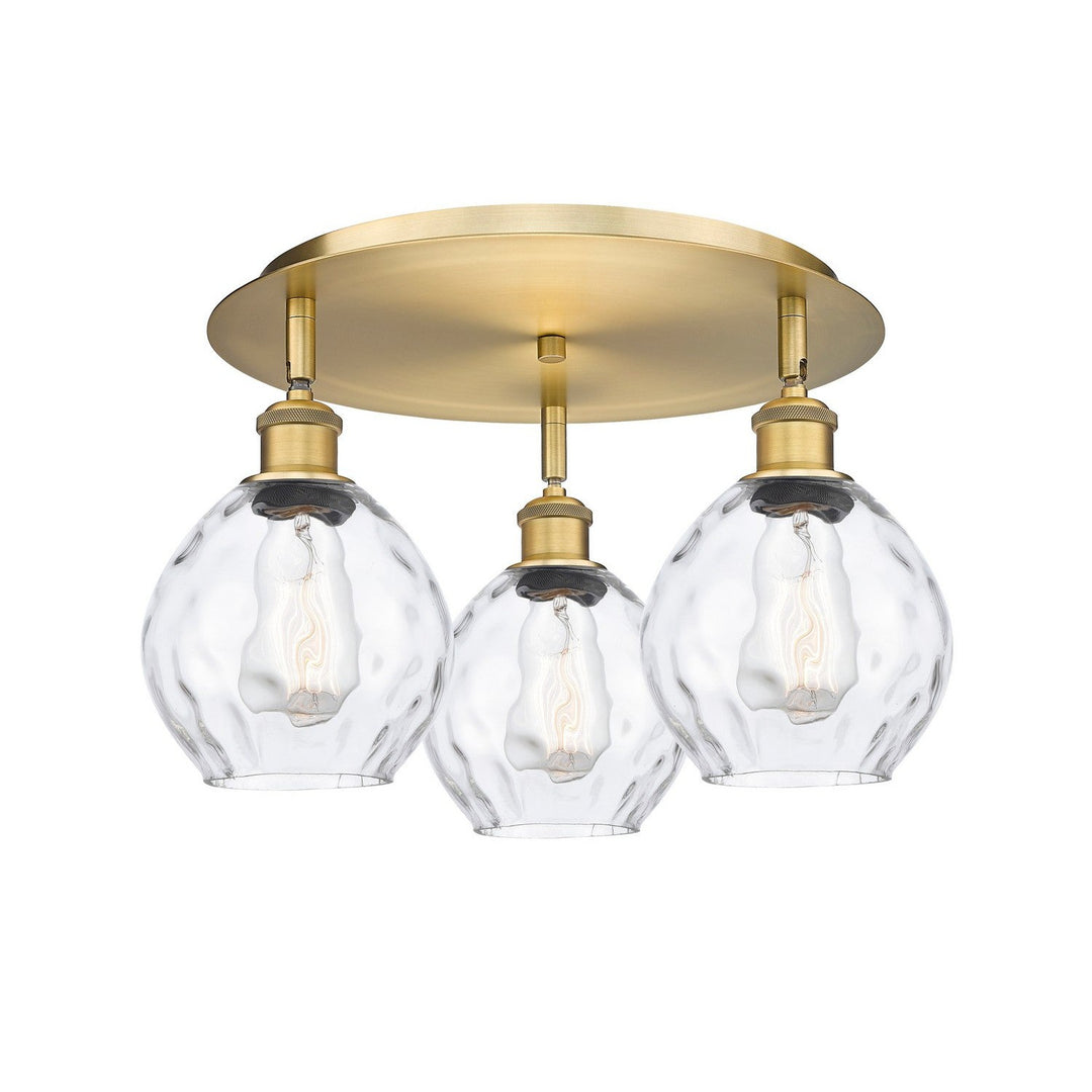 Innovations Downtown Urban 516-3C-BB-G362 Ceiling Light - Brushed Brass