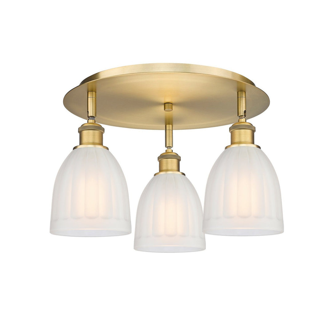 Innovations Downtown Urban 516-3C-BB-G441 Ceiling Light - Brushed Brass