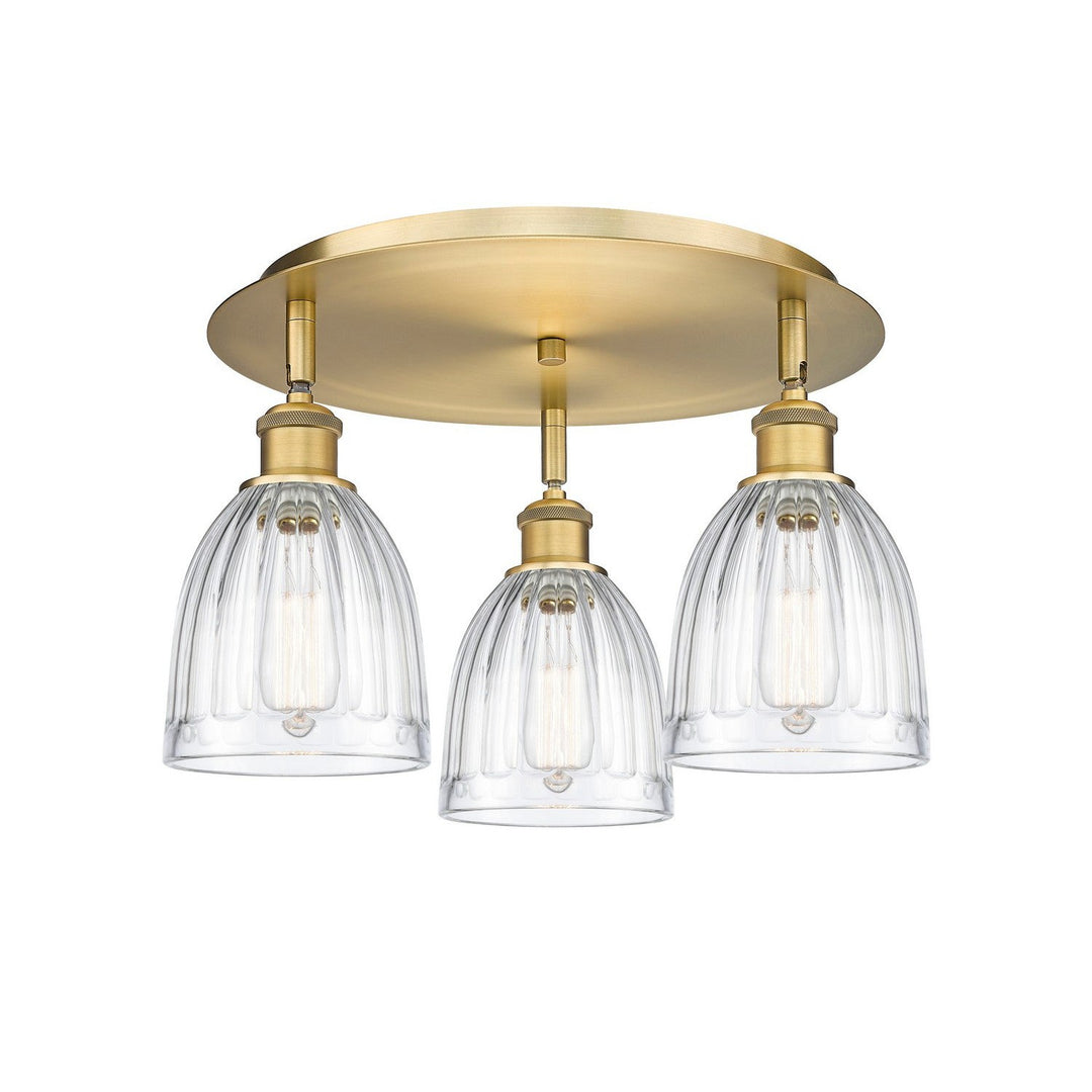 Innovations Downtown Urban 516-3C-BB-G442 Ceiling Light - Brushed Brass